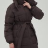IMG_2931 Пуховик Classic Long колір шоколад
